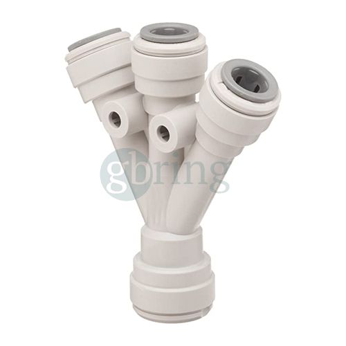 Conector rapido 3 salidas 3/8