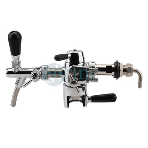 Llenadora isobarica acero inox para pet con canilla doble accion