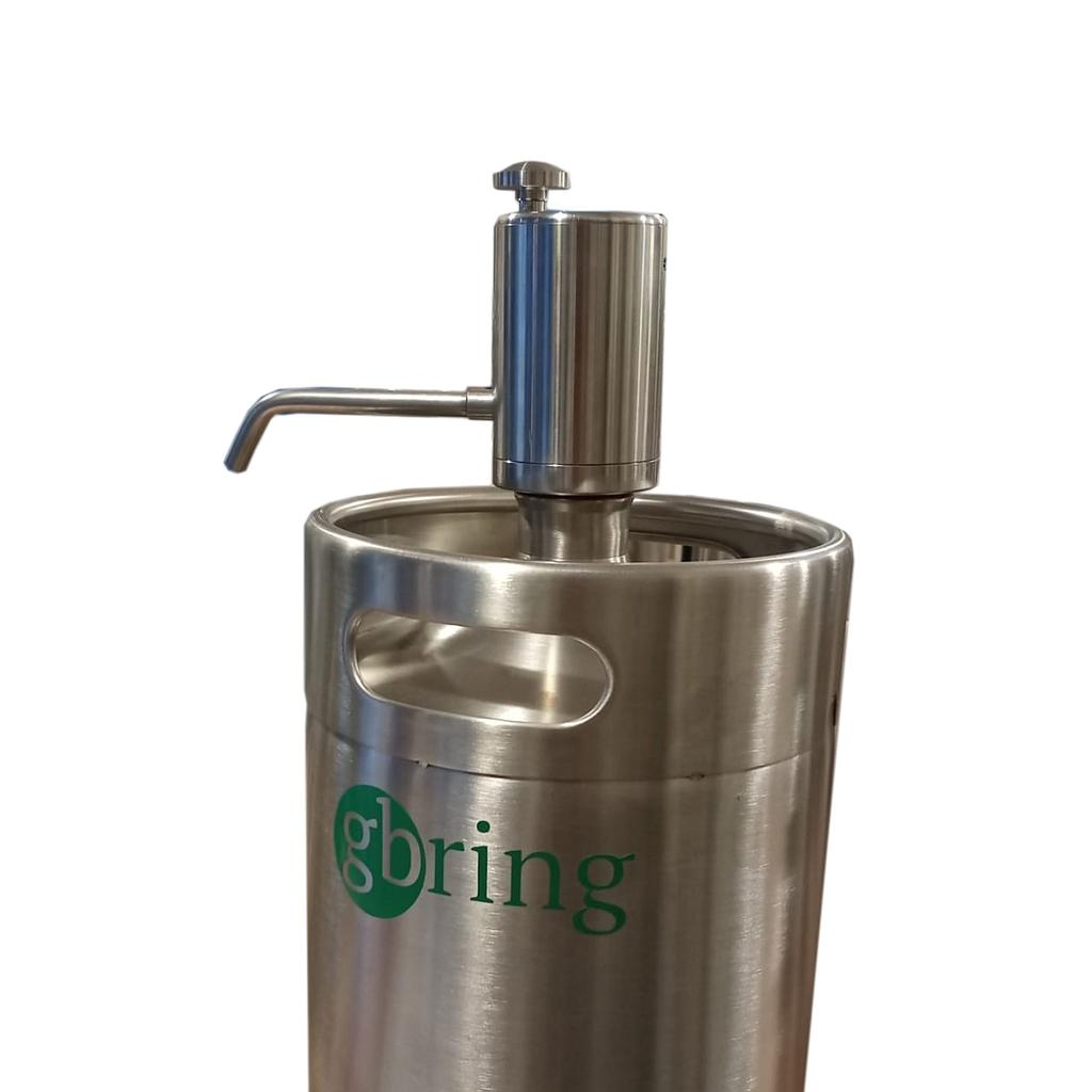 Tapa para mini keg eléctrica 